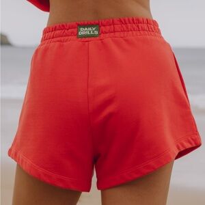 Daily Drills red super Shorts